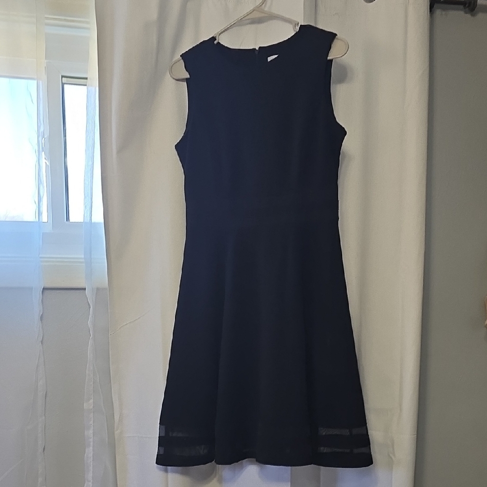 Calvin Klein Elegant Black Mini Dress
